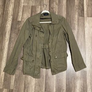Love Tree Khaki Utility Jacket